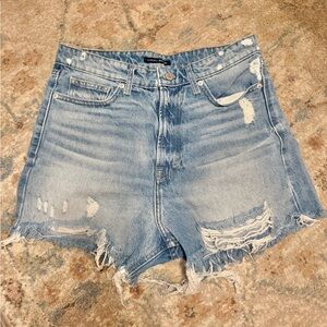Lucky Brand High Rise Cut Off Denim Short 10/30